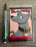 I Love - Dogs! Badges