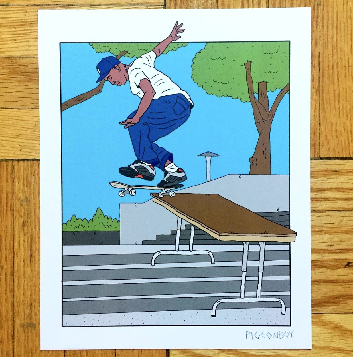 KEENAN SWITCH FLIP BACK TAIL - PRINT