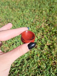 Image 1 of Wooden sphere stand