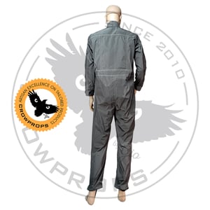 Image of Black Charcoal Flightsuit - STANDARD SIZES and TAILORED too, you choose.