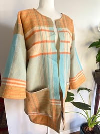 Image 1 of Blanket Coat Shorter Length 