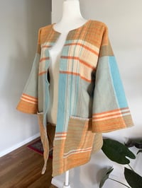 Image 2 of Blanket Coat Shorter Length 
