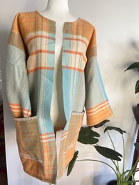 Image 3 of Blanket Coat Shorter Length 