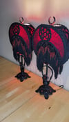 Gothic Crescent Moon Antique Lamps 