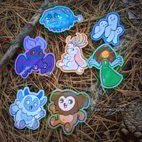 Image 1 of 3" CRYPTID SQUAD Vinyl Stickers