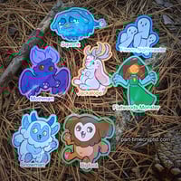 Image 2 of 3" CRYPTID SQUAD Vinyl Stickers