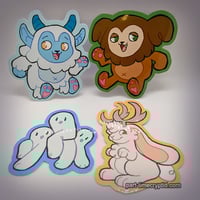 Image 3 of 3" CRYPTID SQUAD Vinyl Stickers
