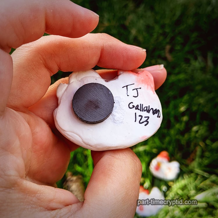 2"-3" Clay Magnets