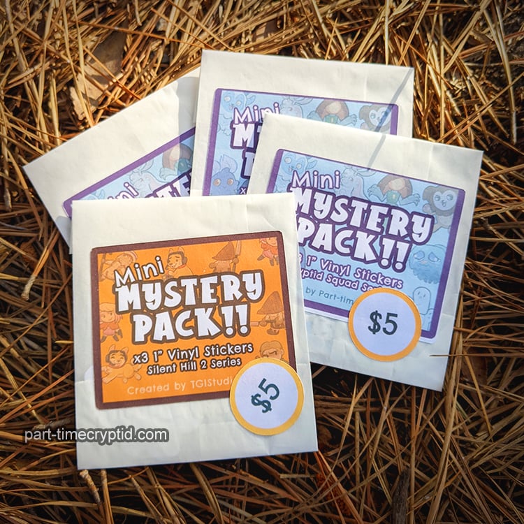 MYSTERY MINI Vinyl Sticker Packs