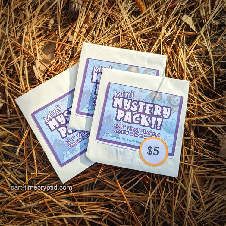 MYSTERY MINI Vinyl Sticker Packs