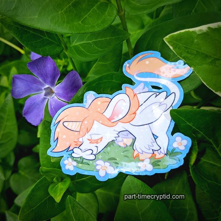 3" Unicorn Sparkle Sticker **LIMITED RUN**