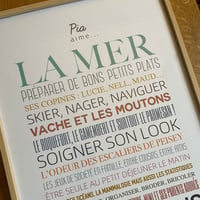 Image 3 of Affiche personnalisée