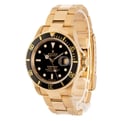 Rolex Submariner 126618ln Yellow Gold Black Dial Comes with Papers and Box