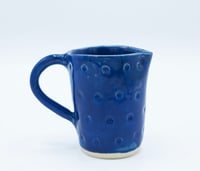 Image 2 of Small Deep Blue Dotted Pitcher