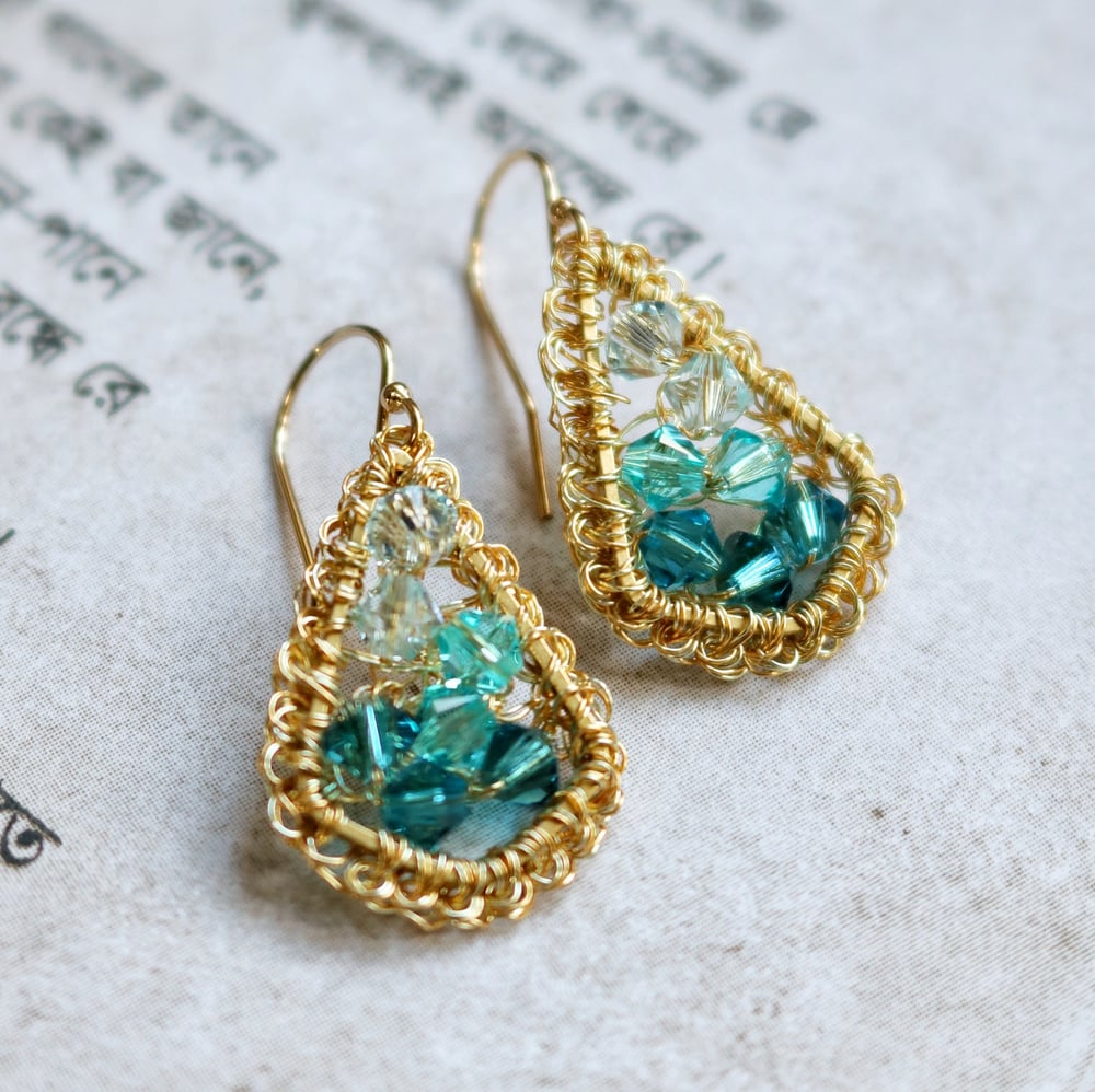 Image of BRIOLETTE EARRINGS - Turquoise Waters