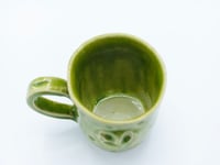 Image 3 of Green Floral Mug