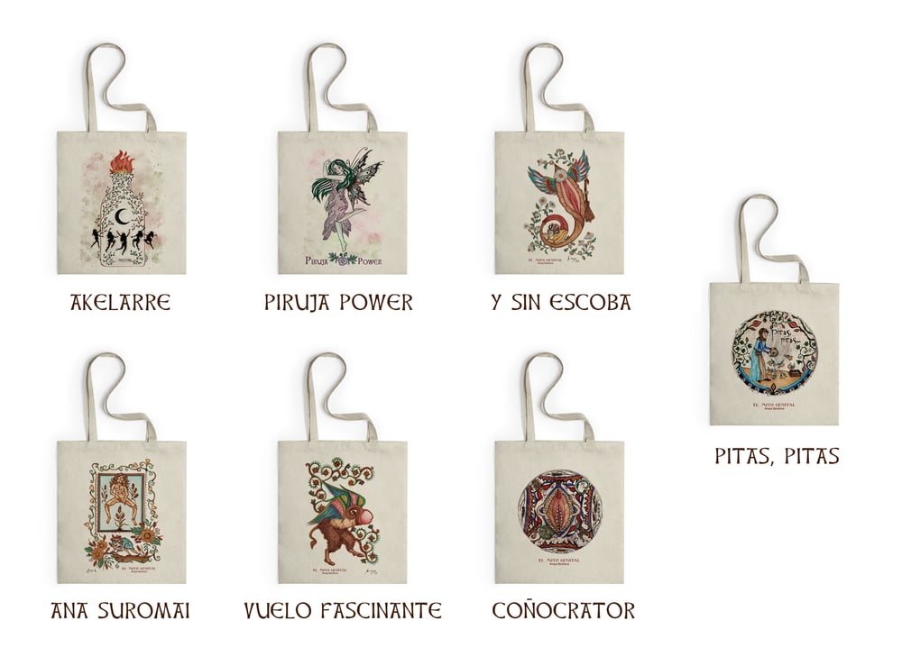 Image of BOLSA TOTE  ILUSTRADAS