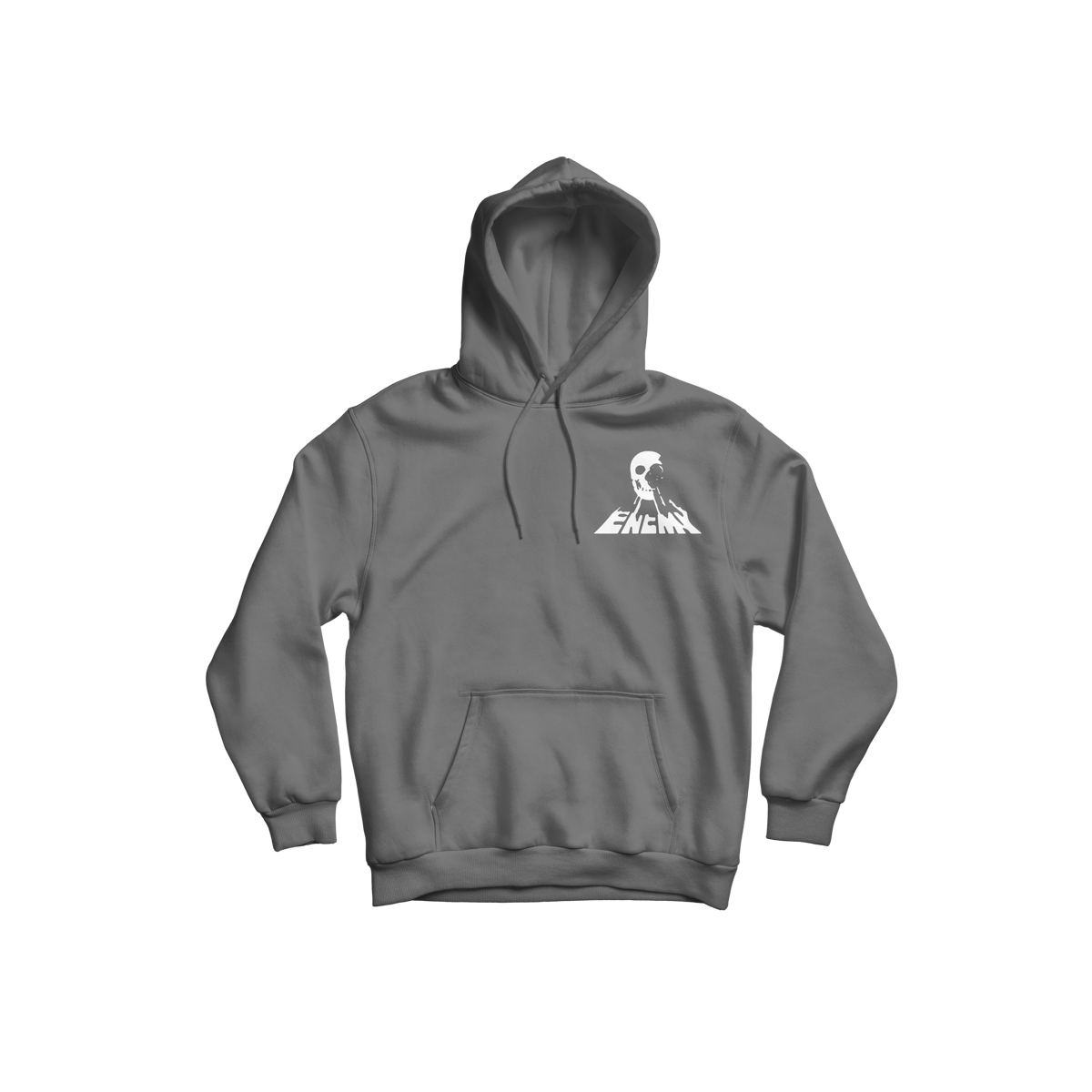 Image of HOODIE ENEMY GREY