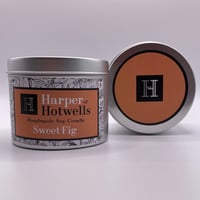 Image 3 of SWEET FIG SOY CANDLE IN A TIN