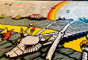 Image of Widespread Panic official show poster - Austin, April 18 & 19, 2023