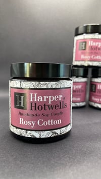 ROSY COTTON SOY CANDLE IN A JAR