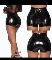 LEATHER SHORTS