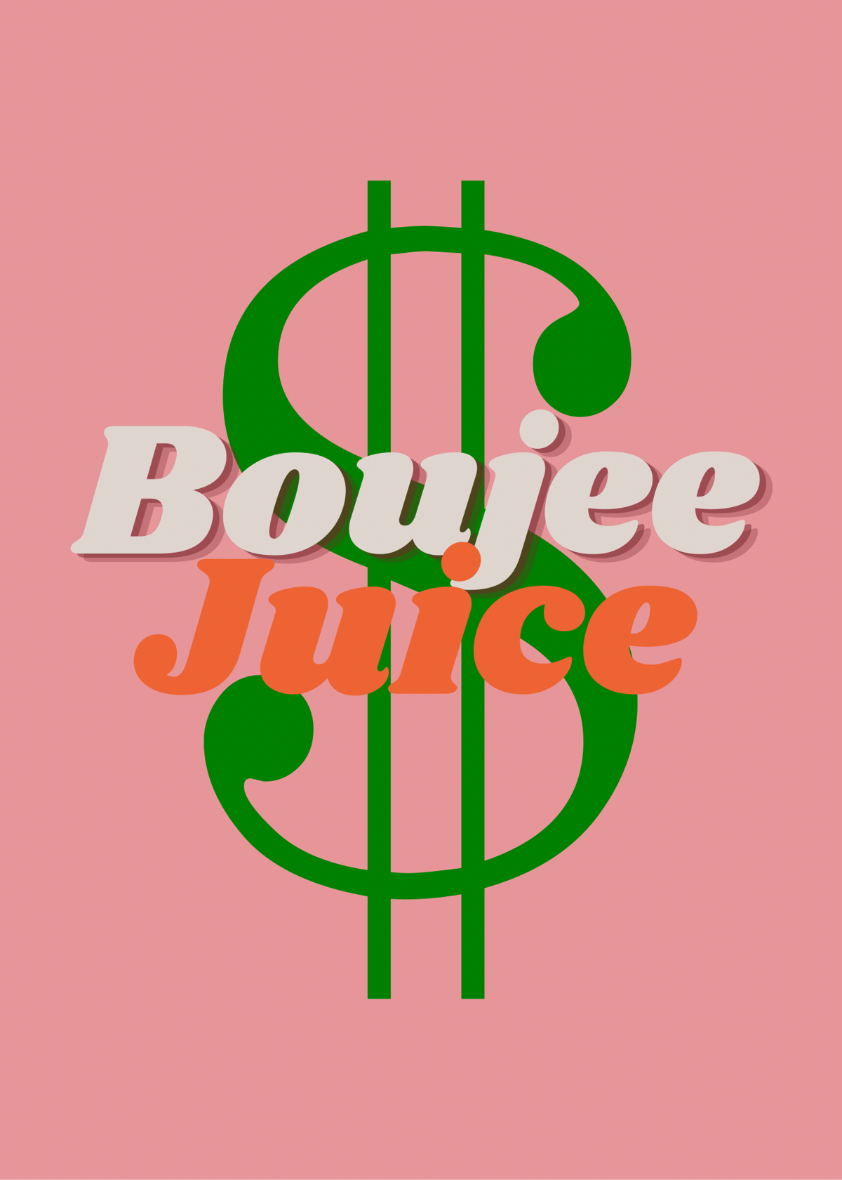 Image of Boujee Juice Money Drawing Oil