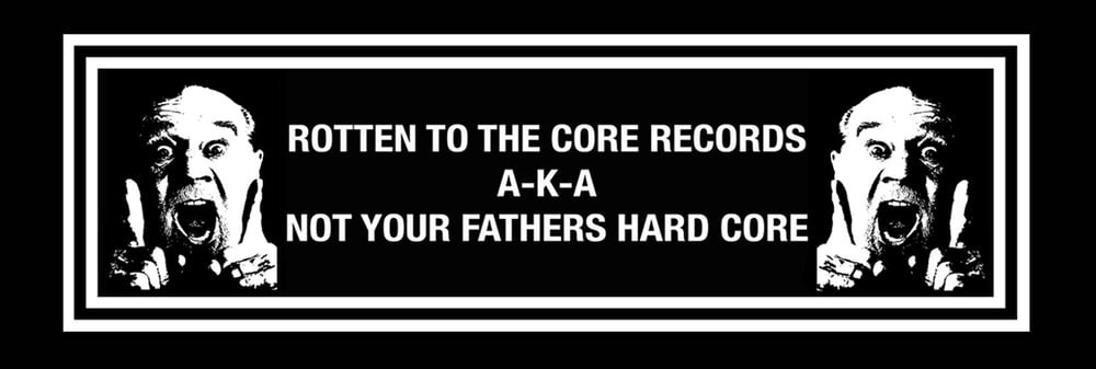 Image of RTTCR "Not Your Fathers Hard Core" Bumper Sticker
