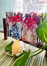 Image 1 of [IN-STOCK] Sangatsu no Lion Wooden Omamori