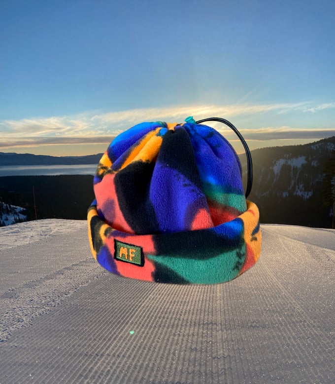 Image of Colorful Colorado Fleece Hat