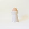 Coquetier Poussin Crème Moucheté