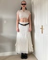 Oyster backless tee