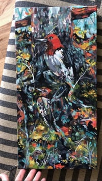 Image 4 of Rooted – Red-headed Woodpecker Painting