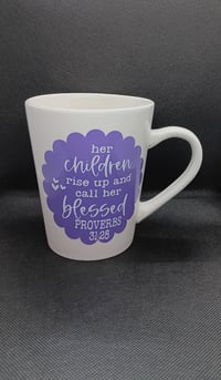 Image 1 of Double-Sided Mother's Day Mug w/Scripture