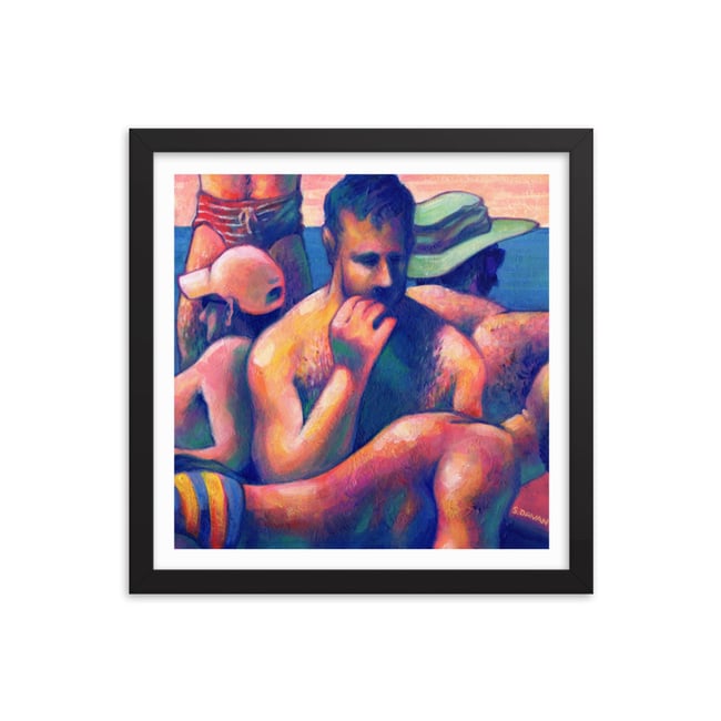 Provincetown: At Herring Cove (Framed Print)