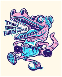 Trans Rights are Human Rights - Art Print