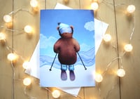 Image 2 of ski bear card 