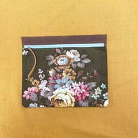 Image 5 of Vintage French Blooms Large Zip Pouch