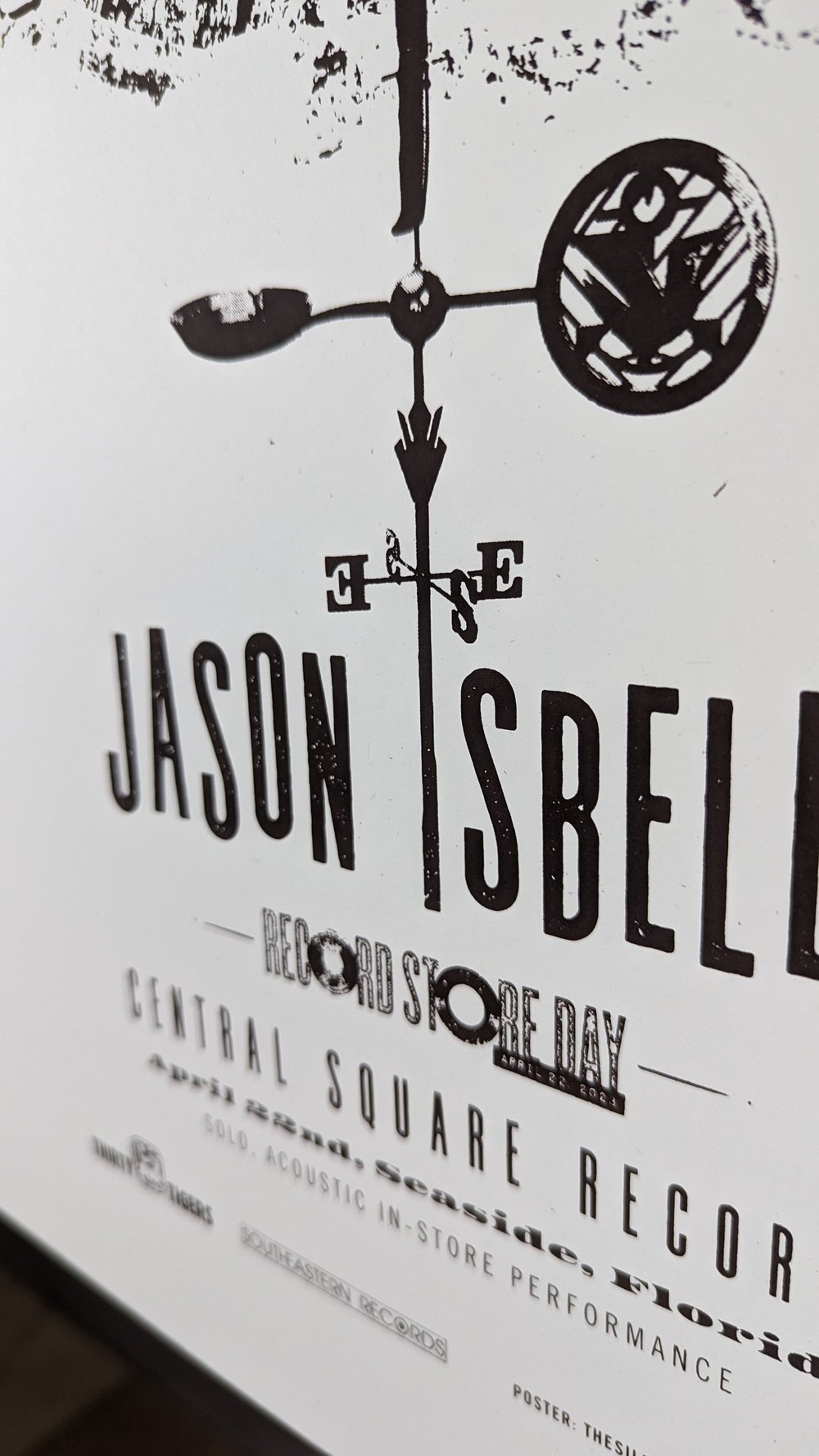Jason Isbell, Special Record Store Day Poster
