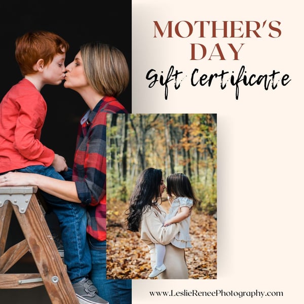 Image of Mother's Day Private Mini Session Gift Certificate