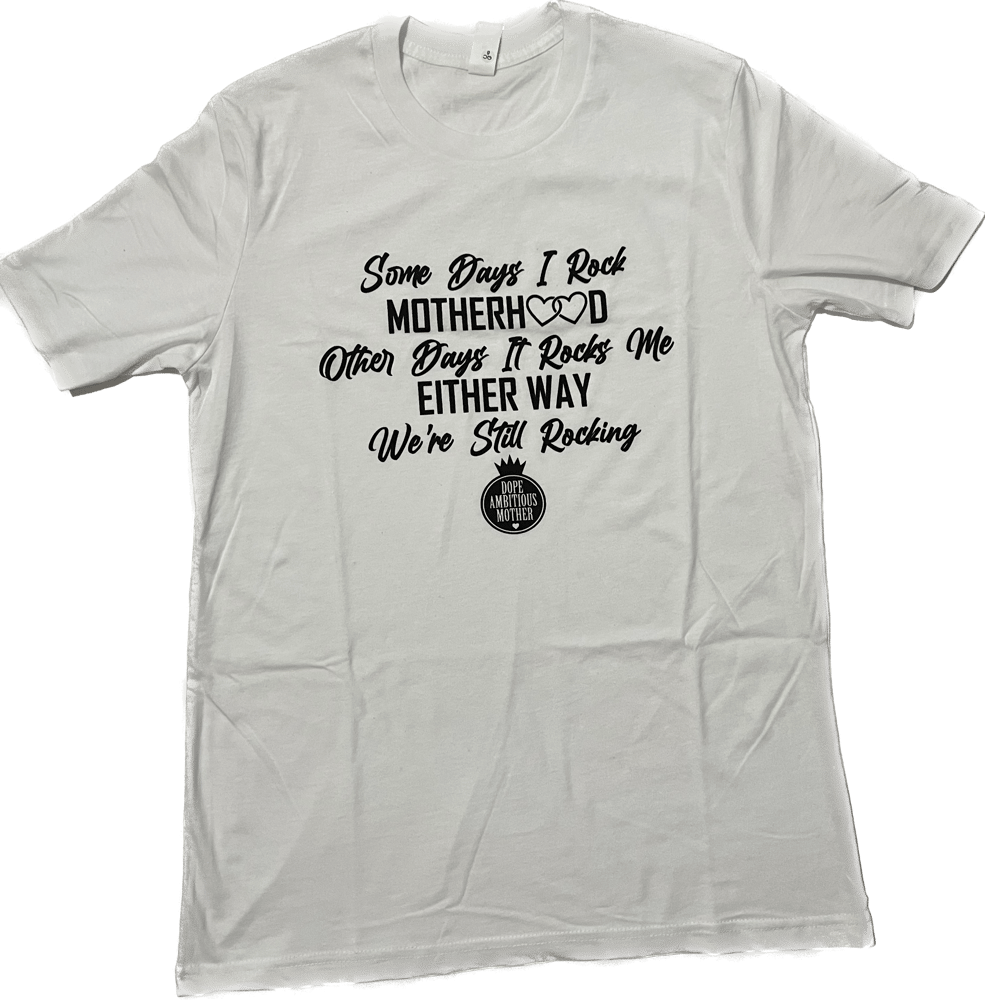 Image of Either Way We're Still Rocking - White/Black