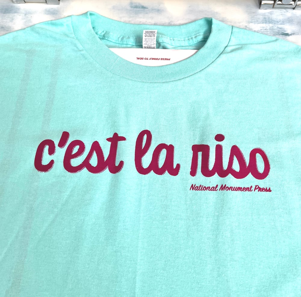 Image of c'est la riso T-shirt