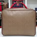 Image of Vtg. Gucci Brown Mini Monogram Travel Bag