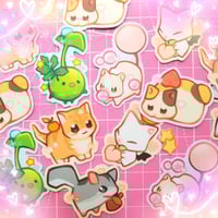 Image 1 of ffxiv minion stickers