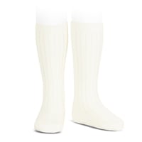 Image 1 of Beigh Condor Rib Knee High Socks