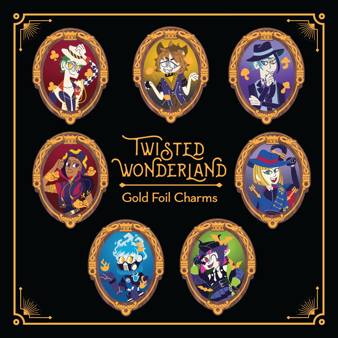 Image of Twisted Wonderland Charms