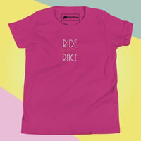 Image 3 of Ride.Race. Youth Short Sleeve T-Shirt