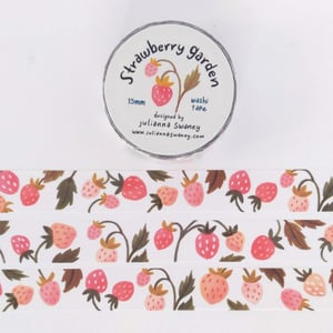 Image of Strawberry Garden Washi Tape