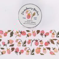 Image 2 of Strawberry Garden Washi Tape