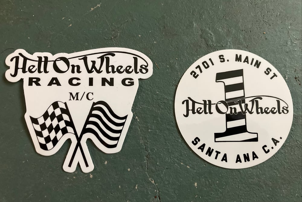 Image of Hell on Wheels 3in Stickers